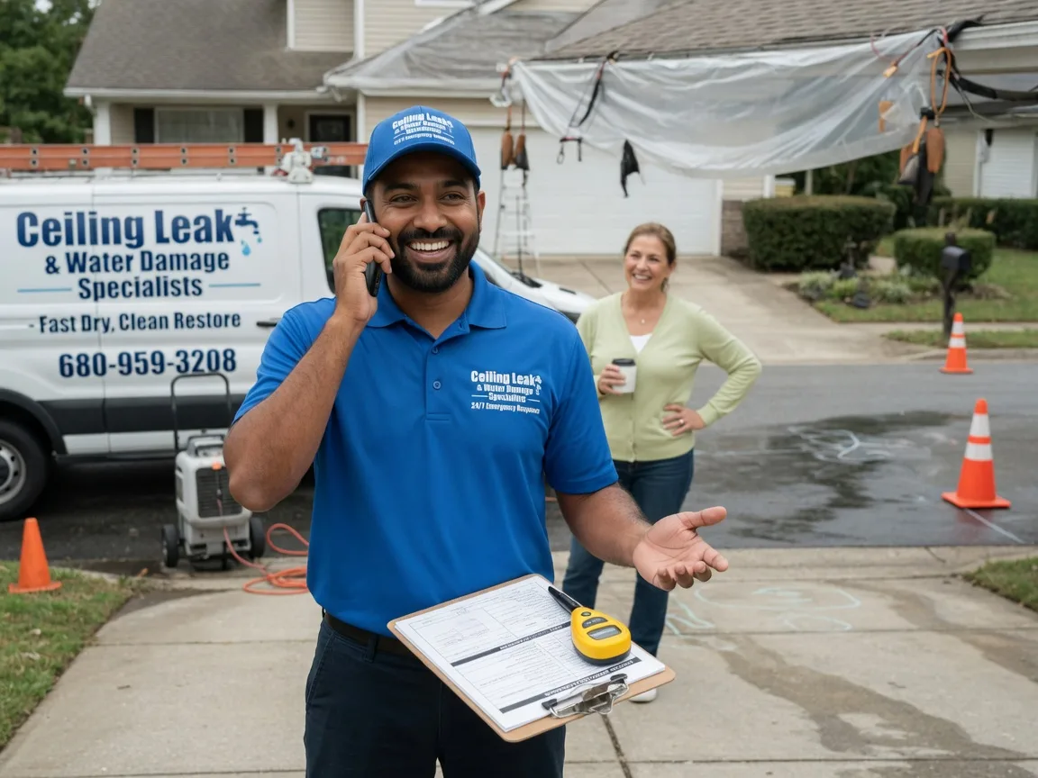 Ceiling Leak Cleanup Elk Creek, VA FAQs